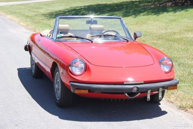 1979 alfa romeo spider 2.0 iniezione spider