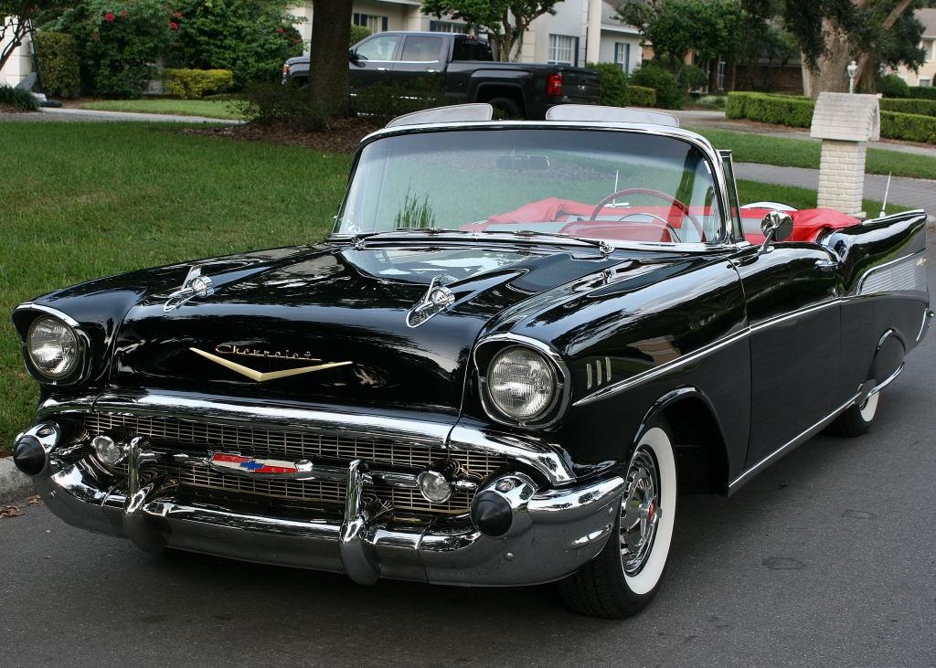 1957 chevrolet bel air/150/210 convertible- dual quad