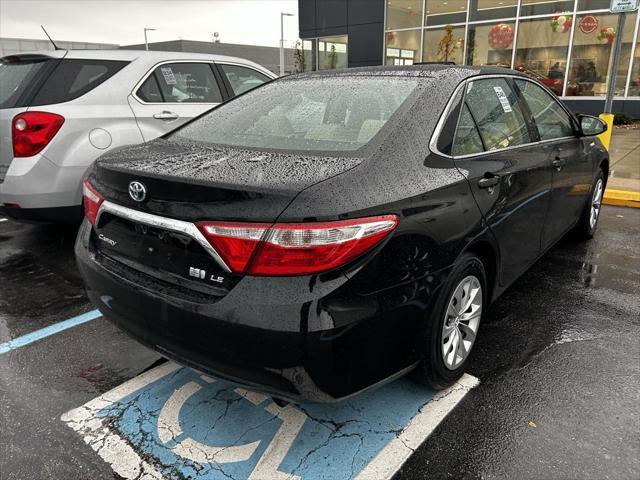 2016 toyota camry hybrid le