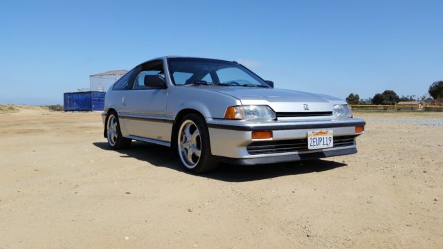 87 honda crx si, jdm b16a legal swap (ca bar), near mint condition, 75k miles