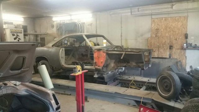 440 six pack rotisserie restoration