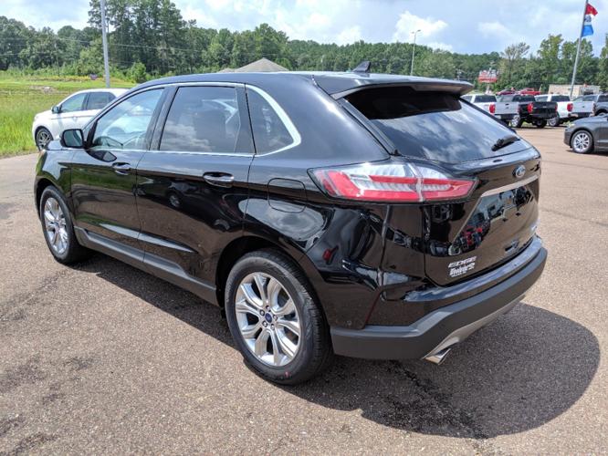 new 2019 ford edge awd titanium collins, ms 39428 for sale in collins, mississippi