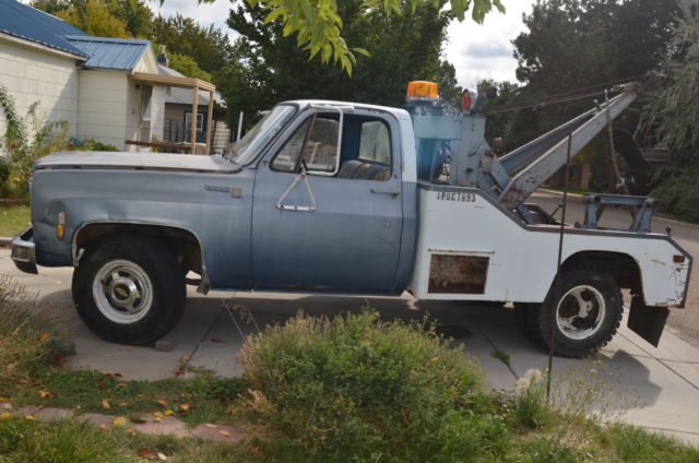 1973 chevrolet c-20/30 tow truck-wrecker