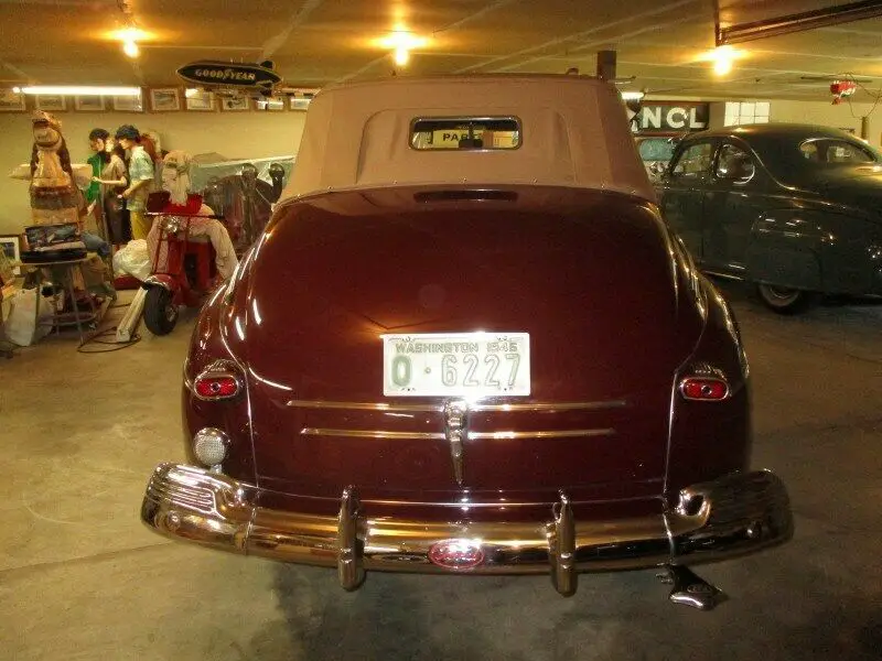 1946 ford supper deluxe convertible restored