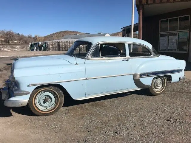 1954 chevy chevrolet bel air sedan survivor one owner hot rod