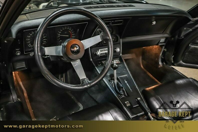 1979 chevrolet corvette coupe black coupe 350 v8 17205 miles