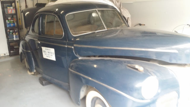 1941 ford businessman's coupe - deluxe