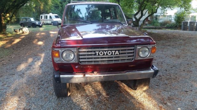 1983 toyota land cruiser, bj60, factory diesel, 5 speed, solid, daily driver