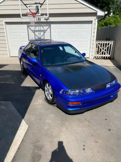 1993 acura integra hatchback blue fwd manual ls