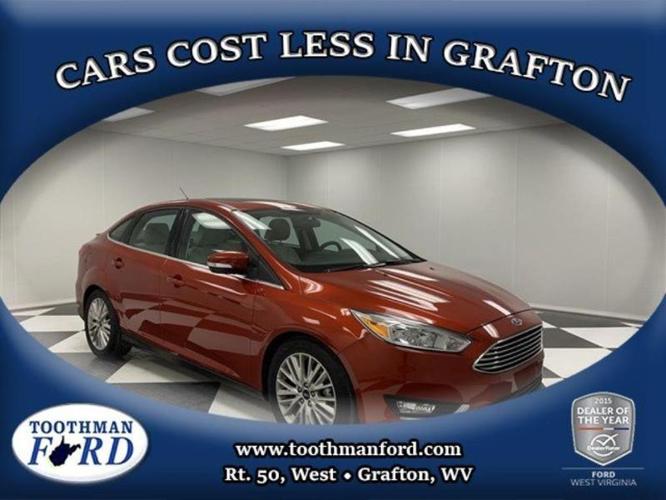2018 ford focus titanium titanium 4dr sedan for sale in grafton, west virginia