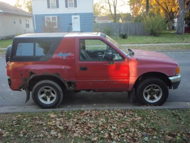 1990 isuzu amigo s 2.6 liter 5 speed manual 4wd -not running