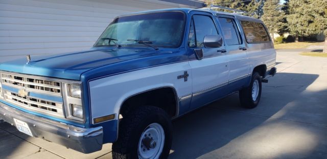 1988 k20 suburban 2500 low miles