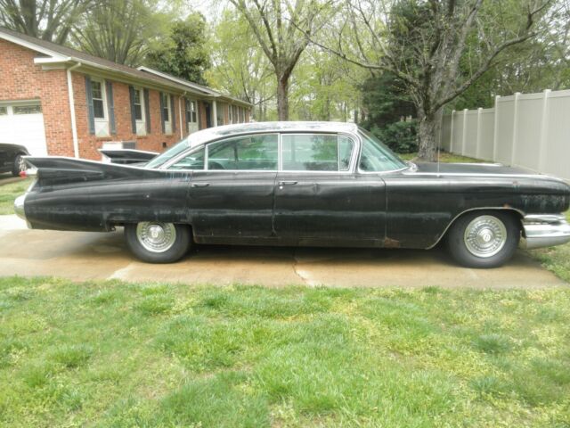 1959 cadillac series 62 / 4door hardtop, 6-window v8 390cid/325hp 4bbl