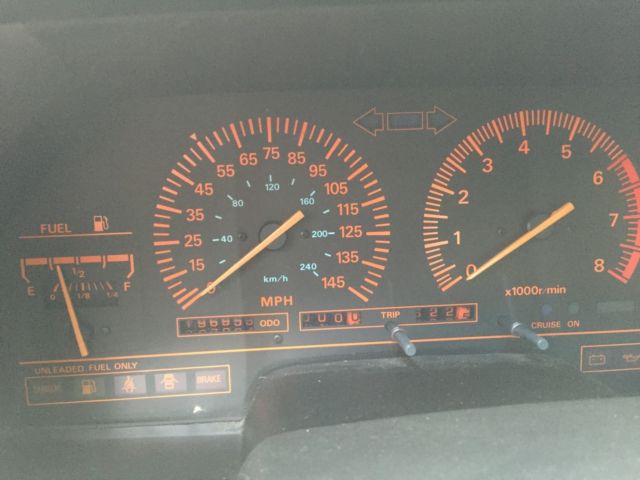 1986 nissan 300zx red 185k