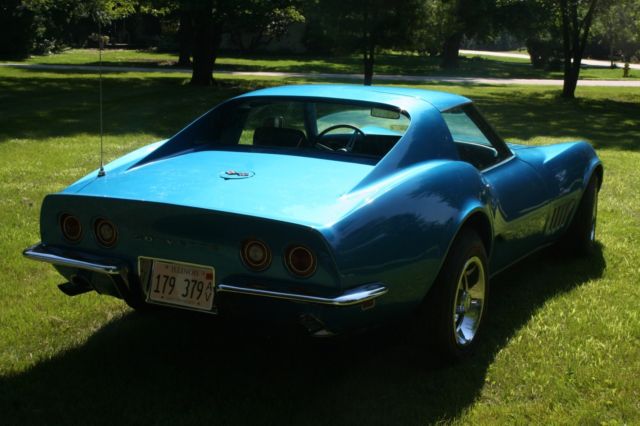 1969 corvette body off resto