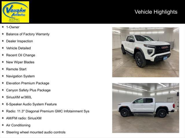 2023 gmc canyon elevation