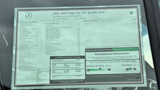 2024 Mercedes-Benz Sprinter