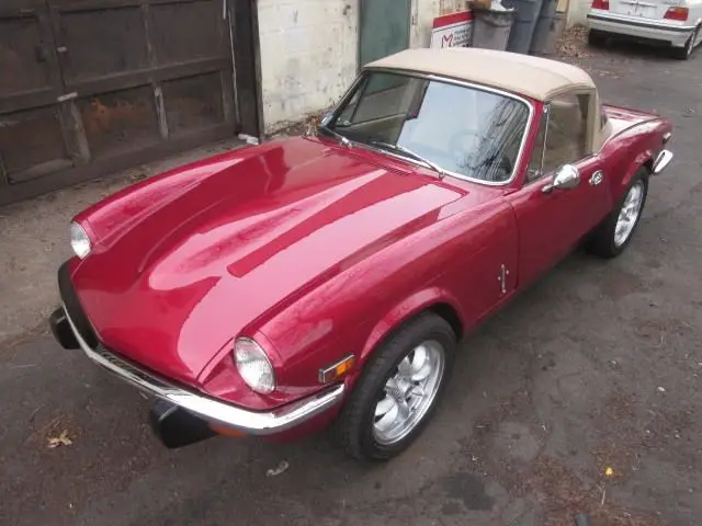 1972 triumph spitfire "spit-six"