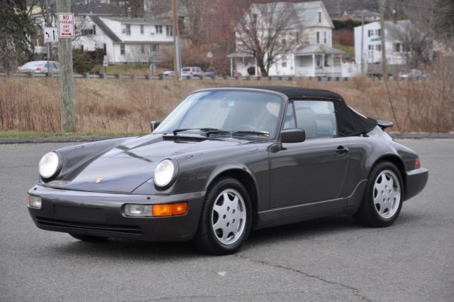 carrera 4 - awd - convertible - 5-speed manual - air cooled - no reserve