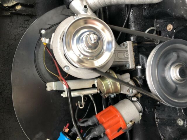 71 karmann ghia with new rebuilt motor 1776