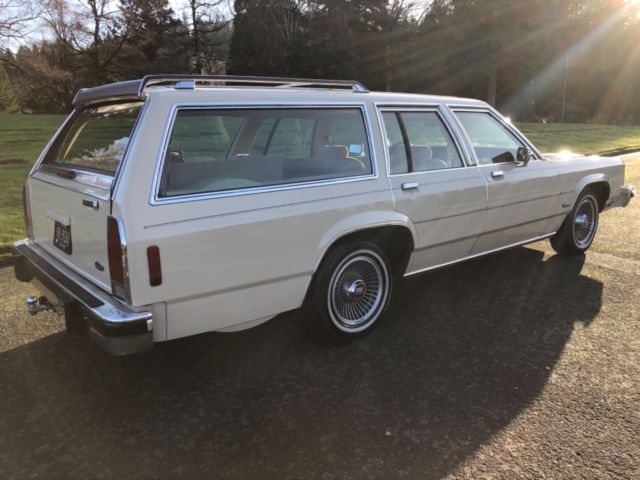 1987 ford ltd crown victoria country squire wagon 5.0l efi v8 fuel injection gas