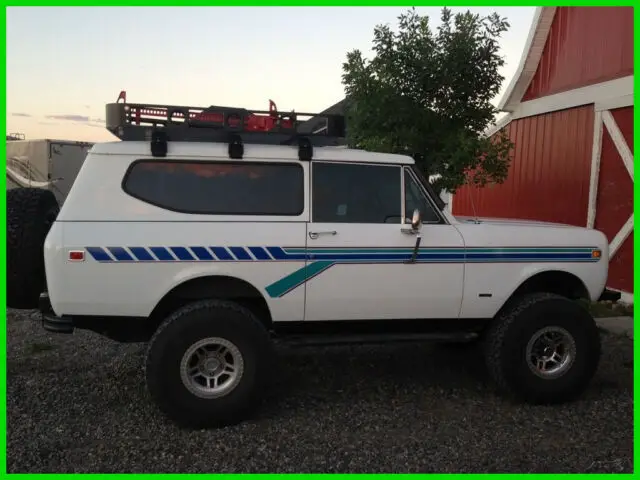 1980 international harvester scout ii 4x4 fully rebuilt ls-1 conversion 15k mi