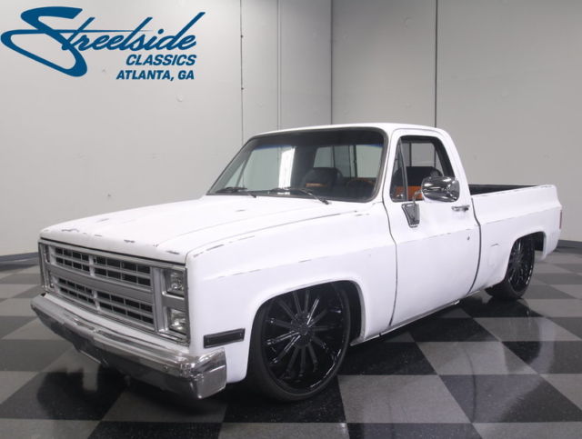 full air-ride suspension, on 24" visions, faux patina paint, 383 stroker v8!!!