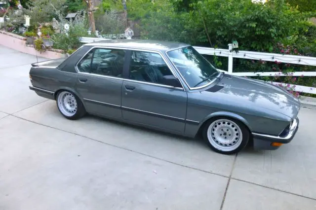 1984 bmw 528e custom built euro modified e28