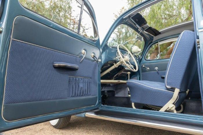 1957 volkswagen beetle classic manual for sale in los angeles, california