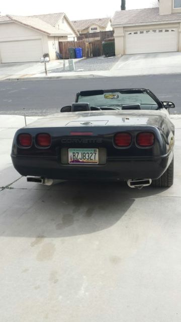 1990 corvette convertable project