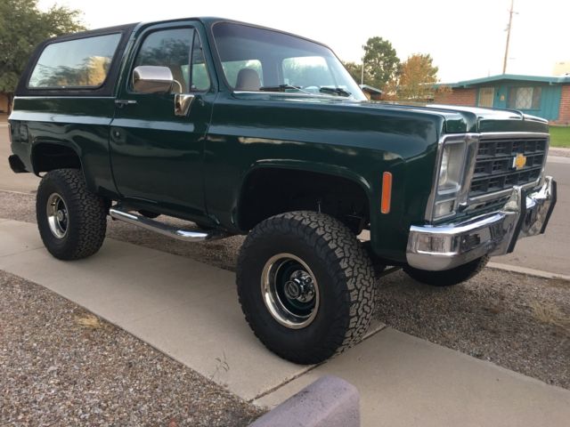 1979 chevrolet blazer k5 covertible 4x4 rust free arizona restored 2 owner ac