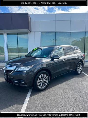 2016 acura mdx 3.5l