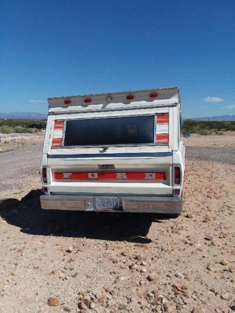 1972 ford custom with camper