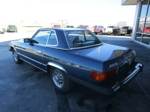 1980 mercedes benz 450 sl roadster leather automatic soft & hard top convertible