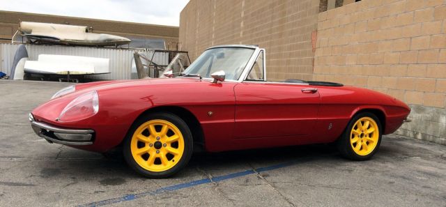 67' duetto, restored, great driver, 1750 motor, sport suspension, koni's