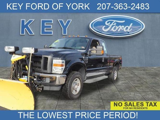 2009 ford f-250 super duty xl 4x4 xl 4dr supercab 8 ft. lb pickup for sale in york, maine