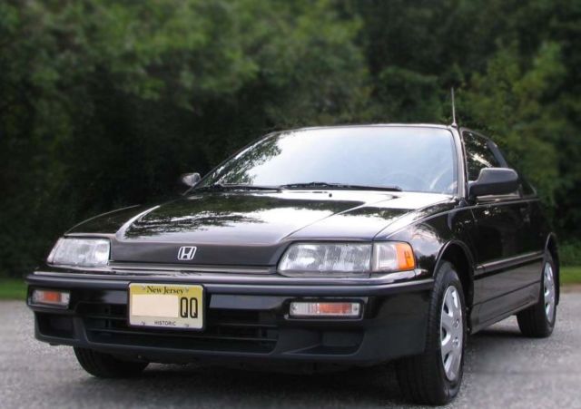 1991 honda crx ~ black ~ mint condition