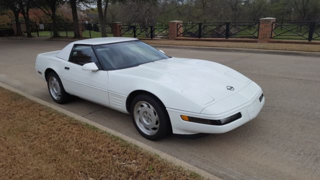 1991 corvette convertible with factory hardtop (cc2)