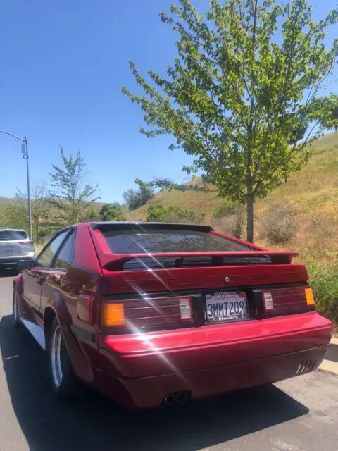 1985 toyota celica hatchback red rwd manual