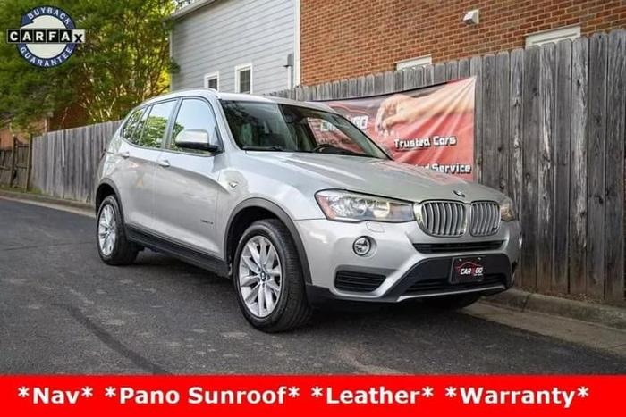 2017 bmw x3 sdrive28i 4dr 4x2 sports activity vehicle in richmond, virginia