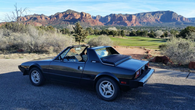 1982 fiat x1/9 low miles bertone