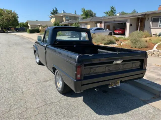 1963 ford f-100 short wide pickup—2 owner california truck—292–auto—nice driver