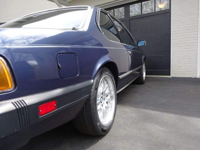 super clean 1987 bmw 635csi