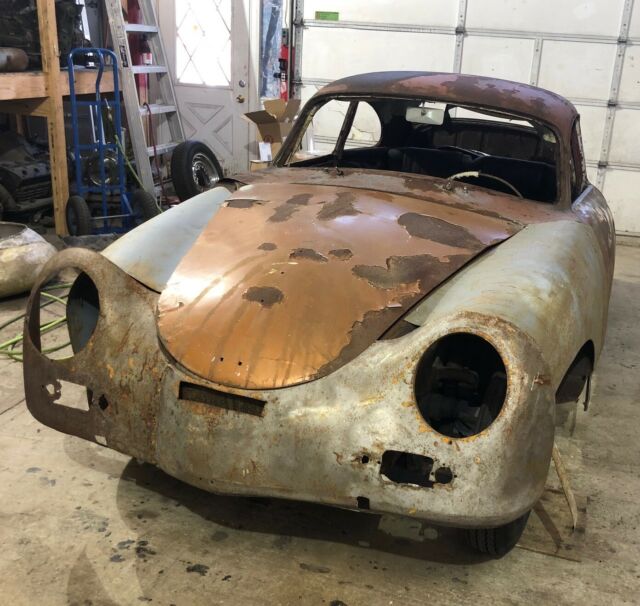 1960 porsche 356 b coupe parts car no reserve