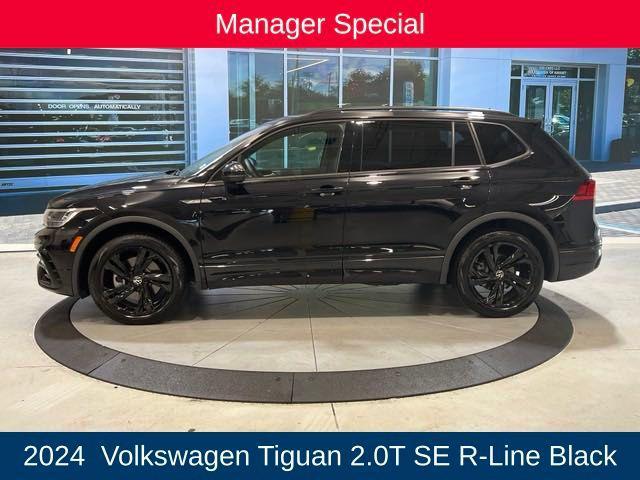 2024 volkswagen tiguan 2.0t se r-line black 4motion