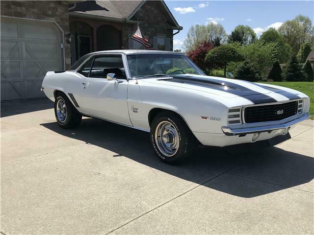1969 chevrolet camaro rs/ss 396 4 spd