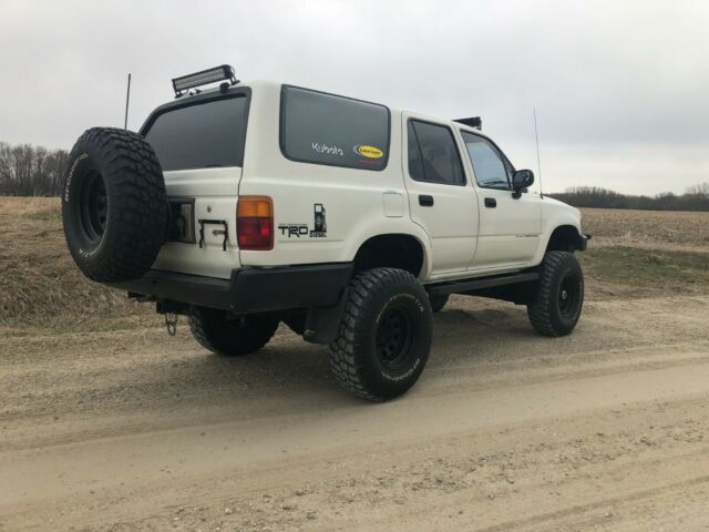 1991 toyota 4runner 4x4 turbo diesel 5spd mercedes conversion swap no reserve
