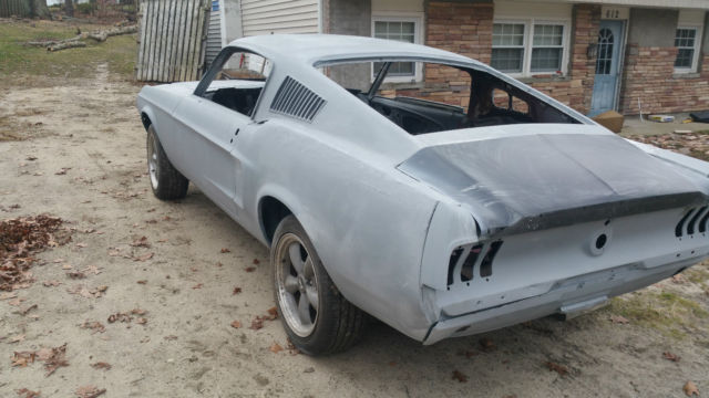 1968 ford mustang fastback coupe conversion restomod car solid no reserve !!!