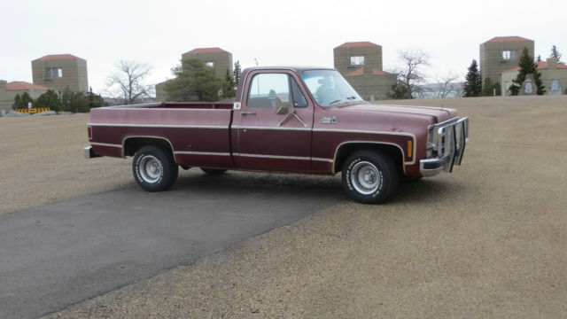 1977 gmc c15 sierra classic-454 auto, loaded fast!