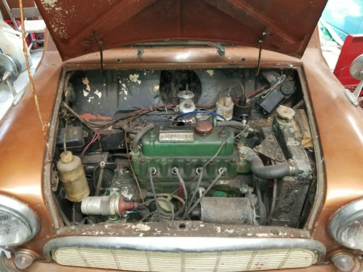 1961 morris mini estate woody mk1 850cc